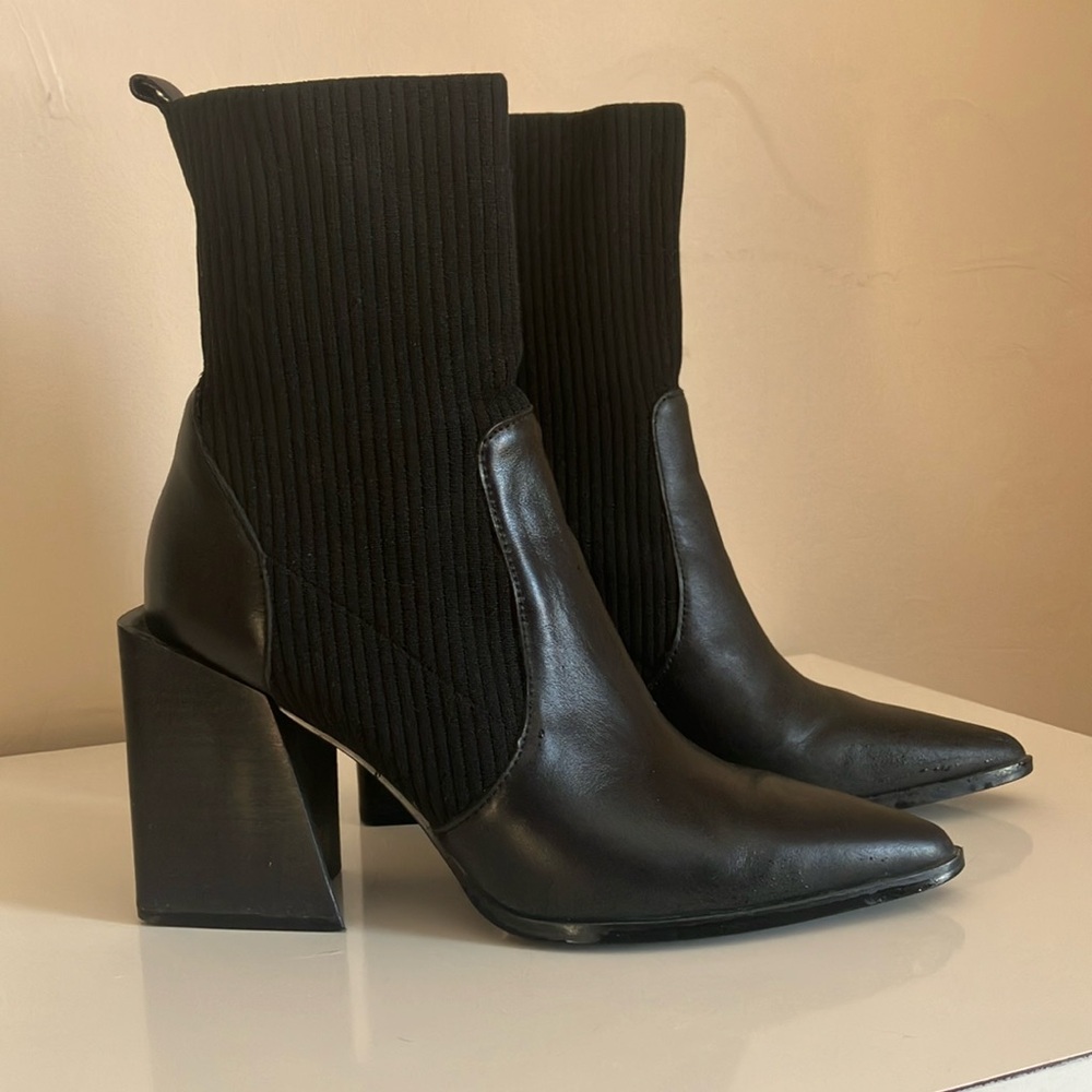 Steve Madden Tackle Heeled Bootie